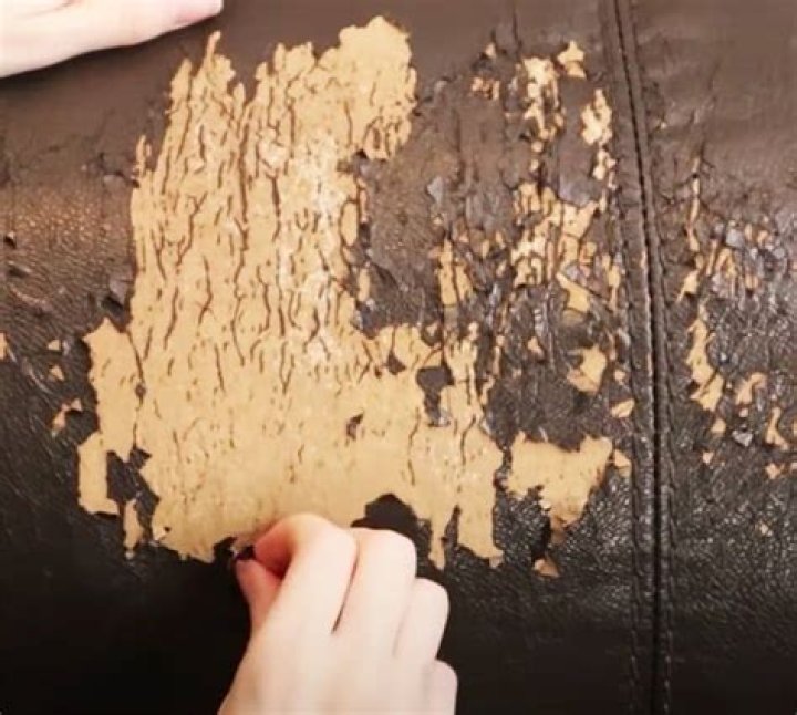 Can you repair peeling faux leather?