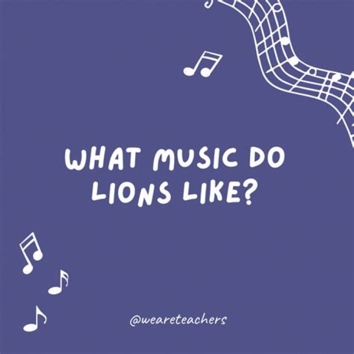 Do lions like music?