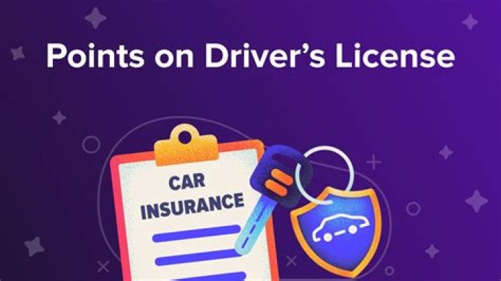 How do points on driving record affect insurance?