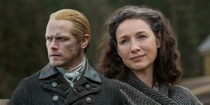 Who was the man watching Claire through the window in Outlander?